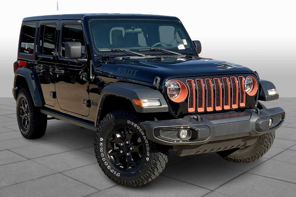 used 2022 Jeep Wrangler Unlimited car, priced at $33,795