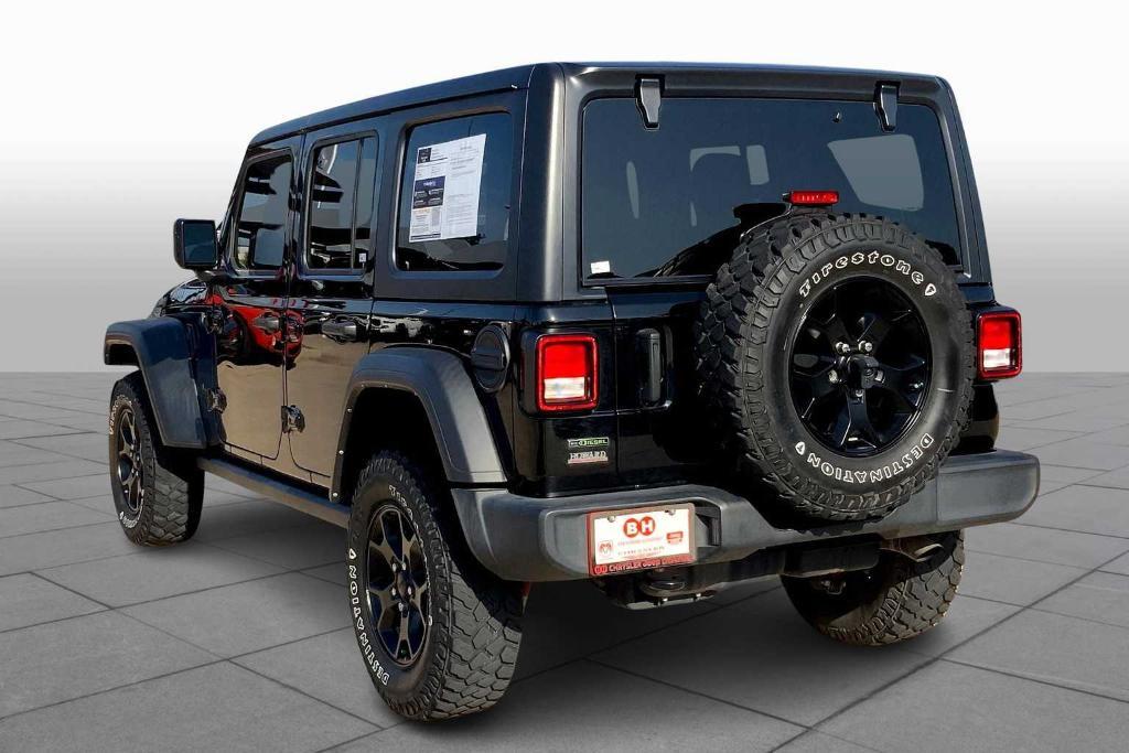 used 2022 Jeep Wrangler Unlimited car, priced at $33,795