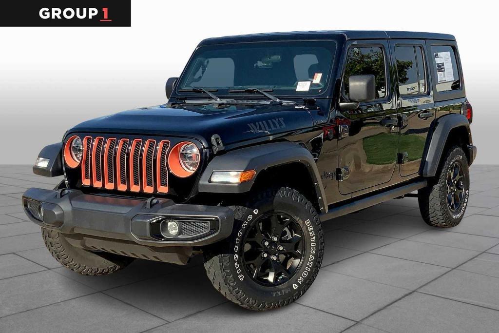 used 2022 Jeep Wrangler Unlimited car, priced at $33,795