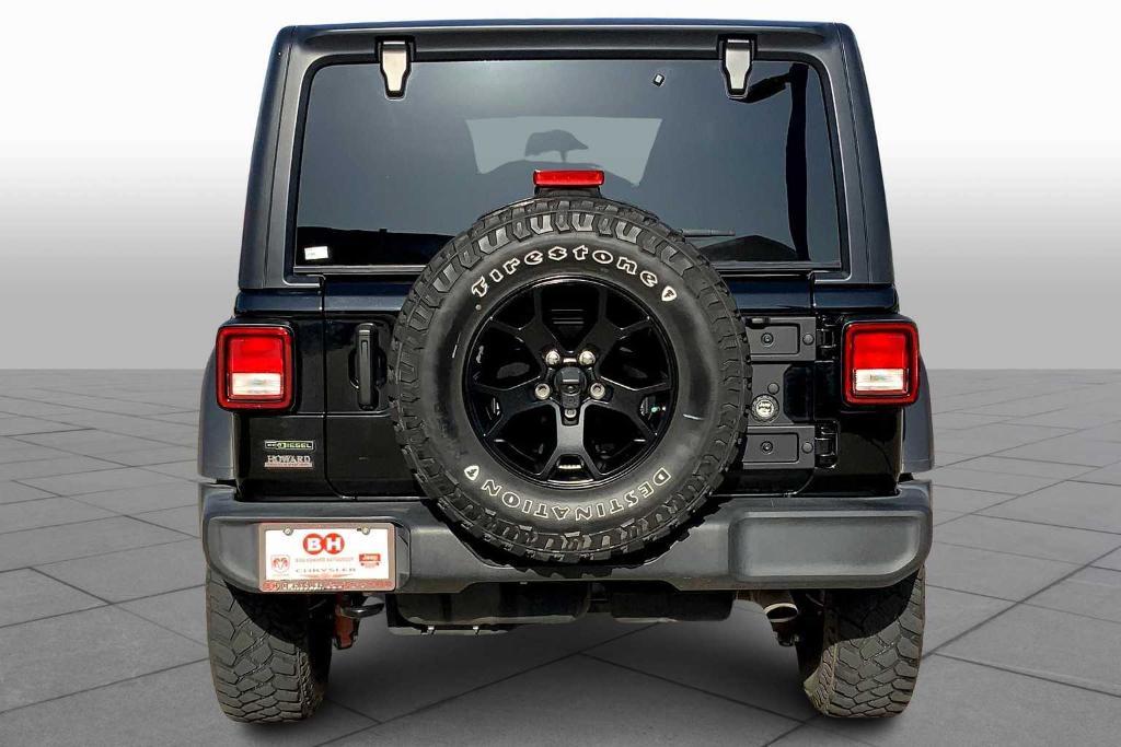 used 2022 Jeep Wrangler Unlimited car, priced at $33,795