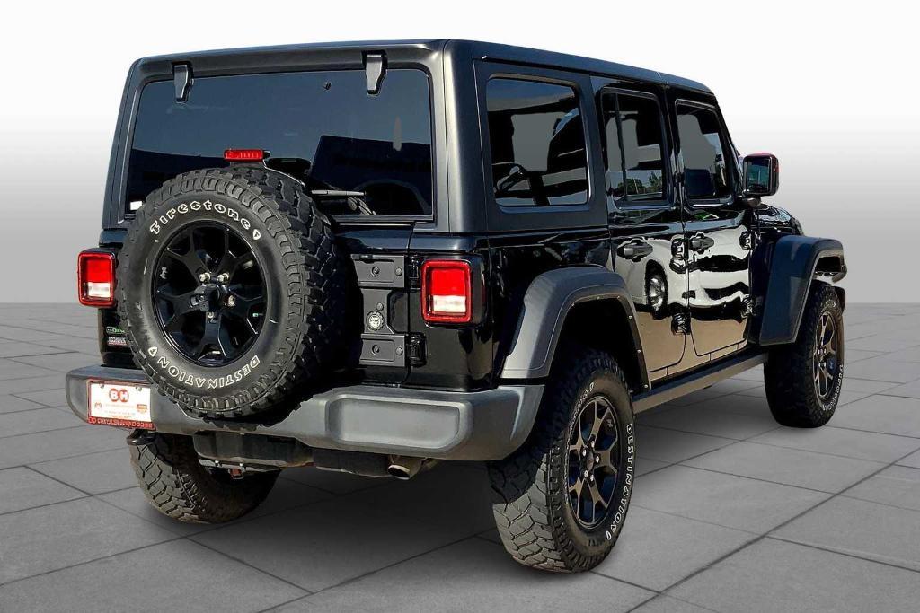 used 2022 Jeep Wrangler Unlimited car, priced at $33,795
