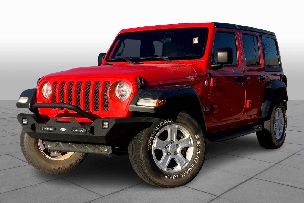 used 2018 Jeep Wrangler Unlimited car, priced at $20,999