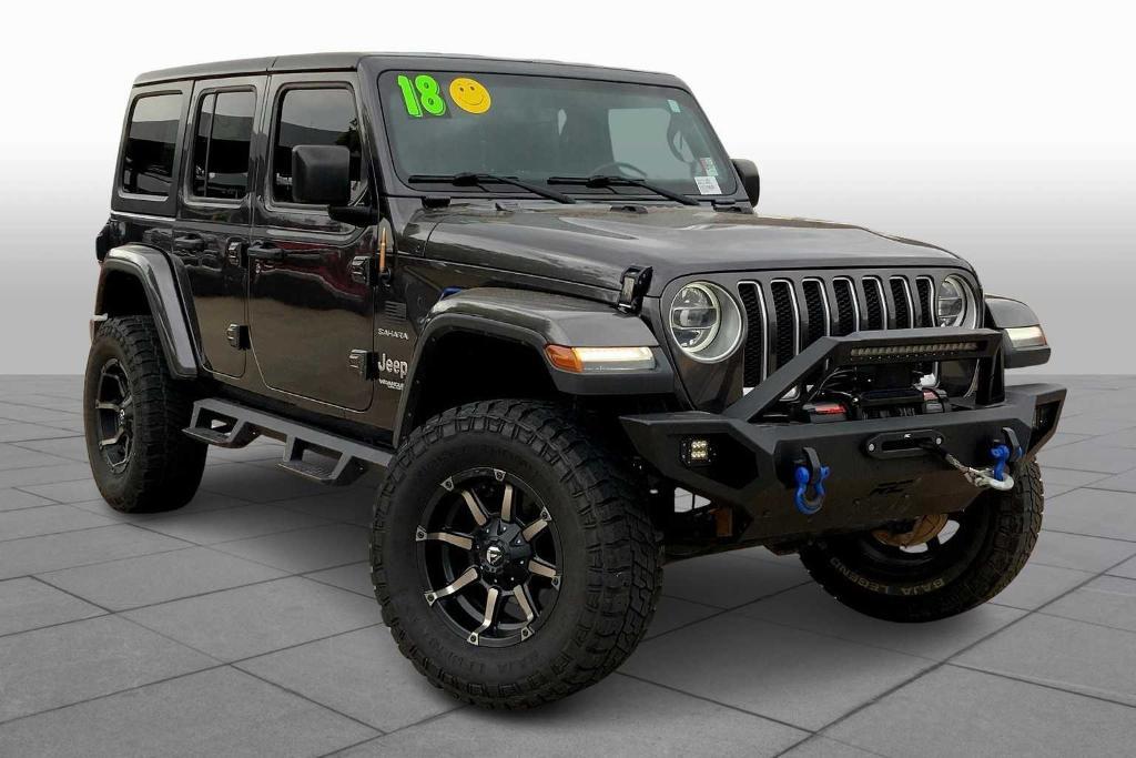 used 2018 Jeep Wrangler Unlimited car, priced at $24,051