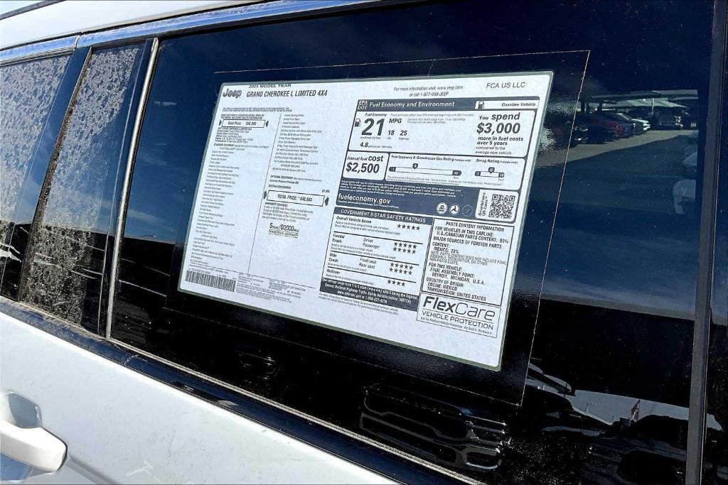 new 2025 Jeep Grand Cherokee L car, priced at $40,900
