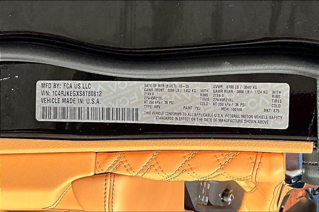 new 2025 Jeep Grand Cherokee L car, priced at $58,030