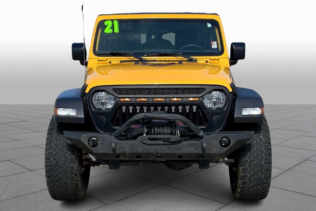 used 2021 Jeep Wrangler Unlimited car, priced at $31,759