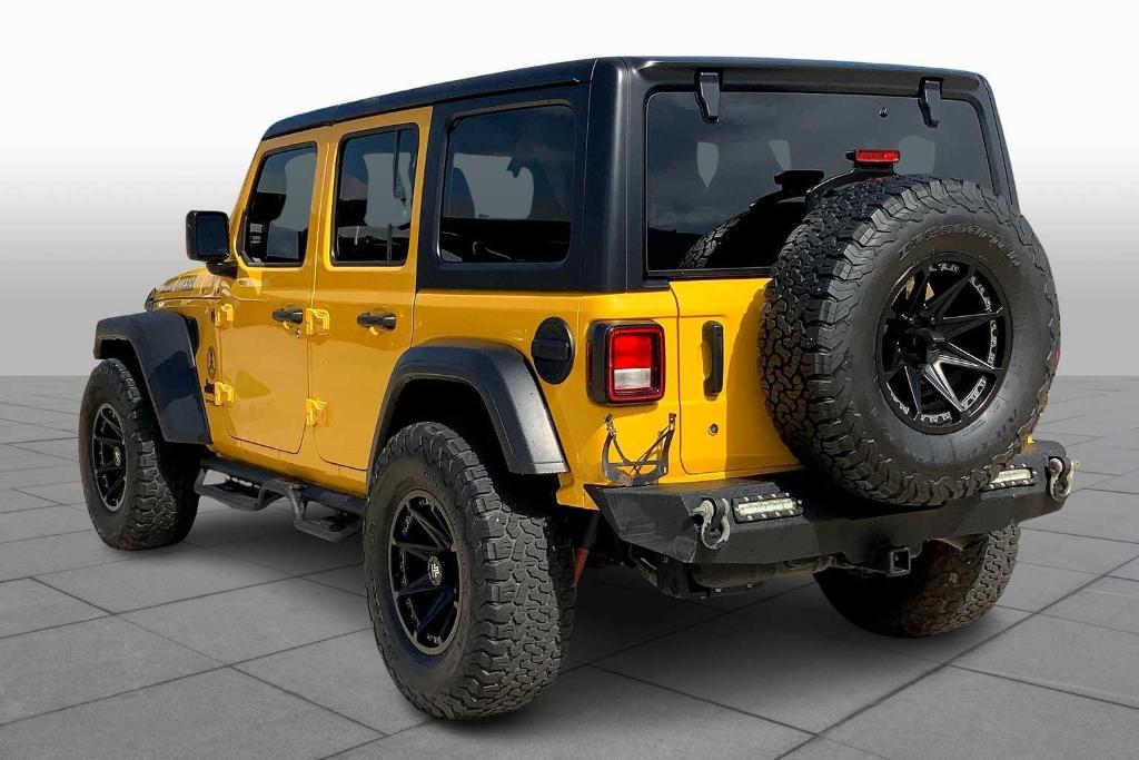 used 2021 Jeep Wrangler Unlimited car, priced at $31,759