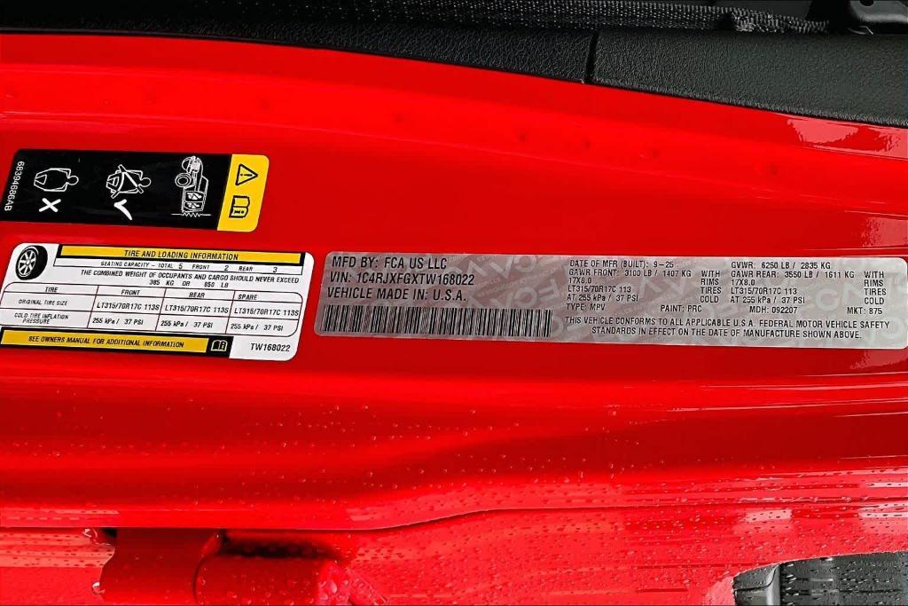 new 2026 Jeep Wrangler car, priced at $74,888