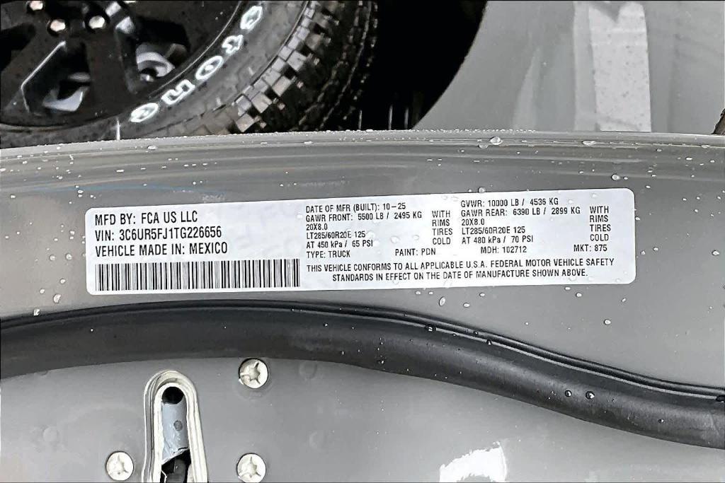 new 2026 Ram 2500 car, priced at $65,910