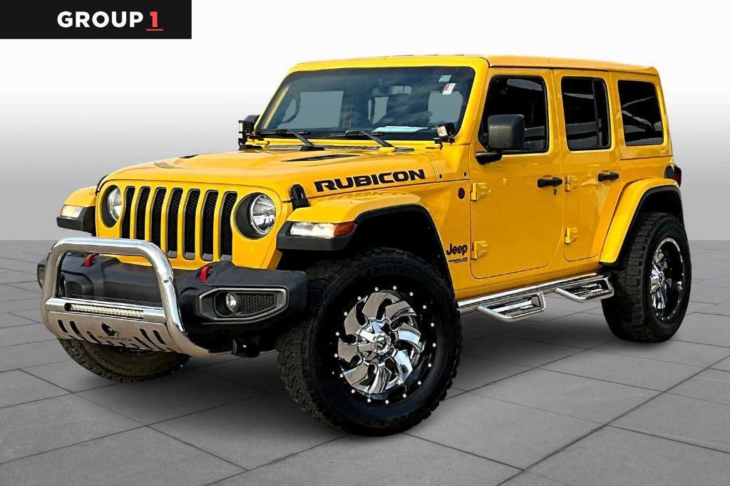 used 2018 Jeep Wrangler Unlimited car, priced at $24,206