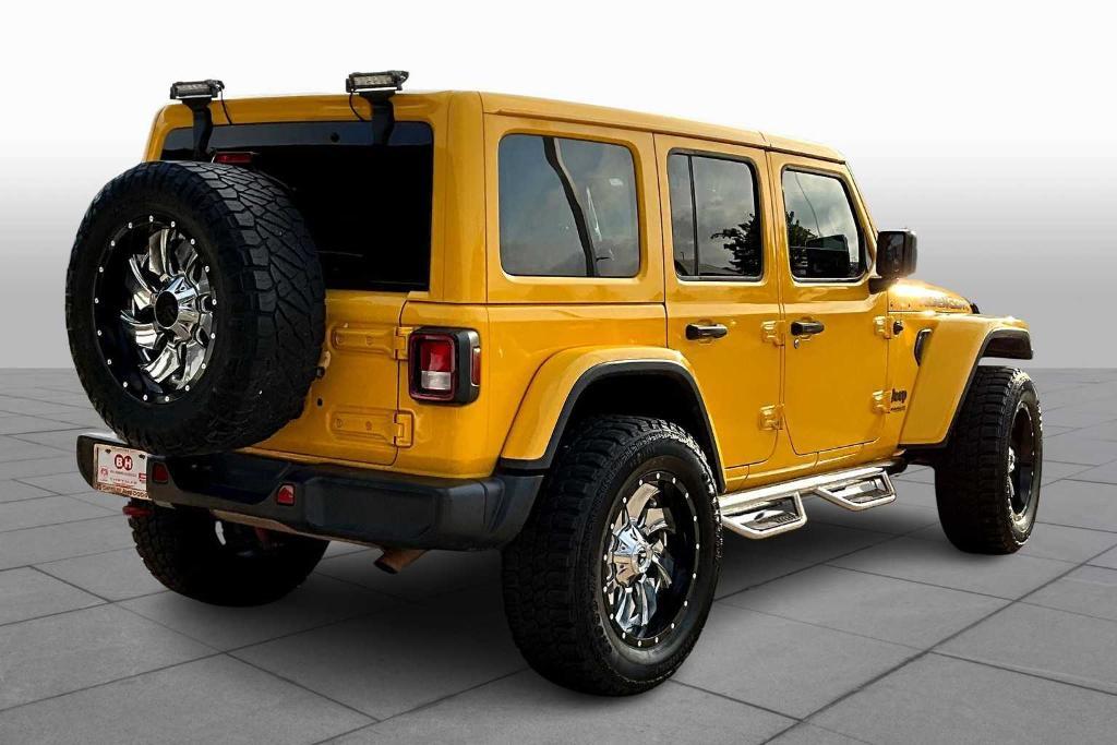 used 2018 Jeep Wrangler Unlimited car, priced at $24,206