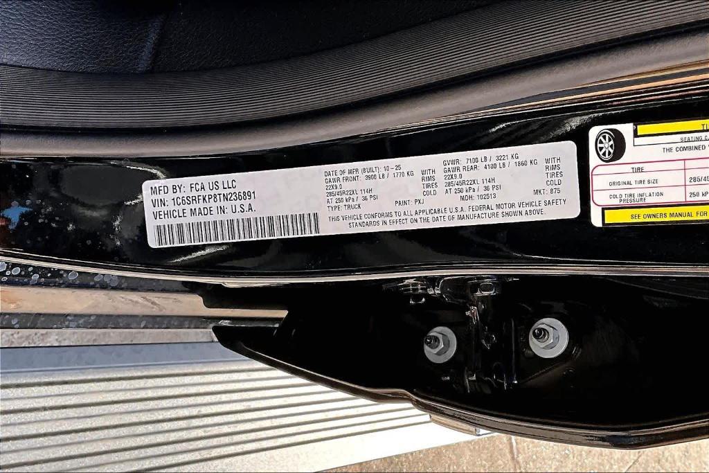 new 2026 Ram 1500 car, priced at $94,495