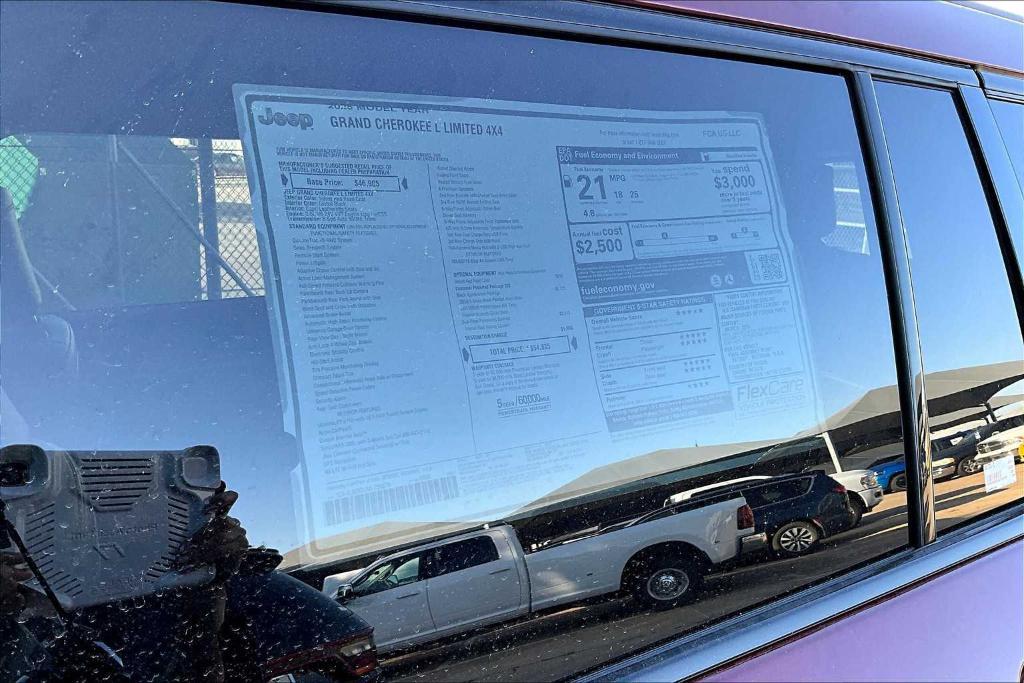 new 2025 Jeep Grand Cherokee L car, priced at $46,103