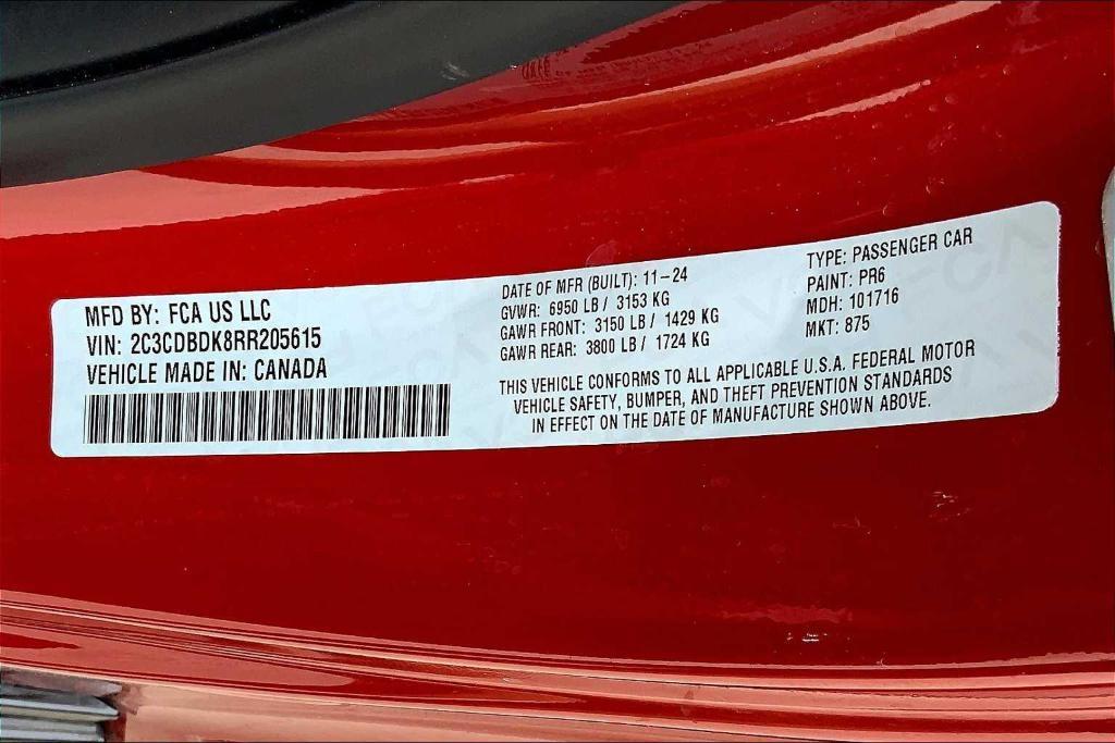 new 2024 Dodge Charger Daytona car, priced at $65,325