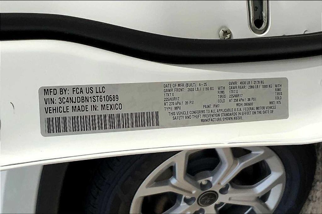 new 2025 Jeep Compass car, priced at $25,655