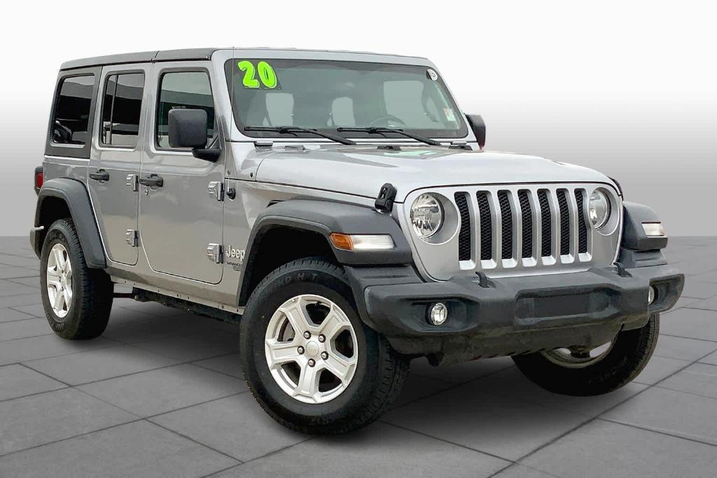 used 2020 Jeep Wrangler Unlimited car, priced at $25,783