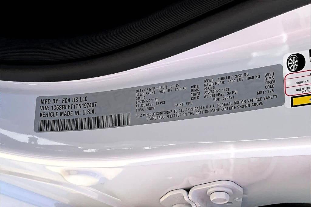 new 2026 Ram 1500 car, priced at $52,730