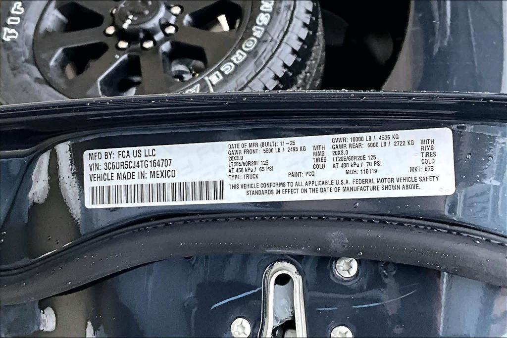 new 2026 Ram 2500 car, priced at $60,320