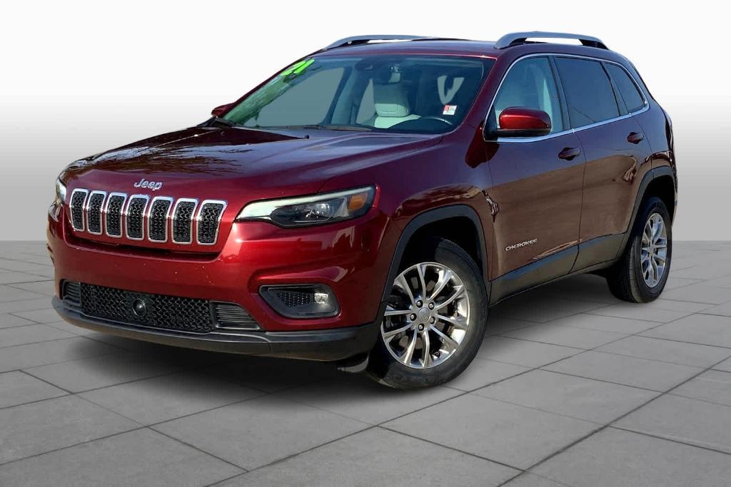 used 2021 Jeep Cherokee car, priced at $22,992