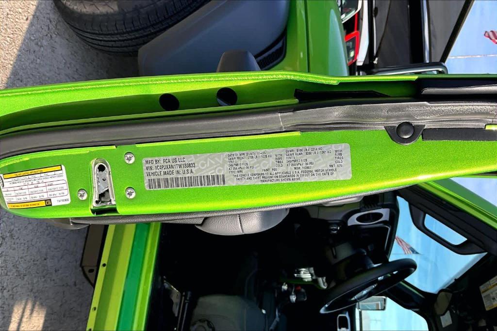 new 2026 Jeep Wrangler car, priced at $35,575