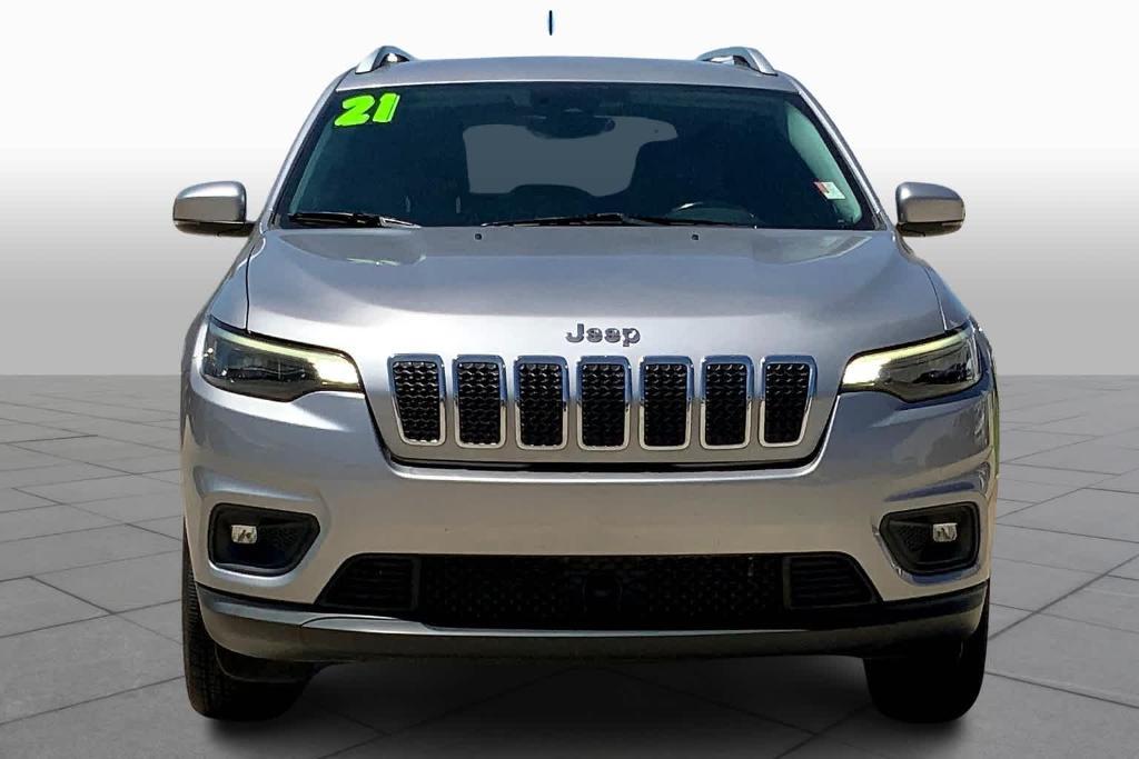 used 2021 Jeep Cherokee car, priced at $23,132