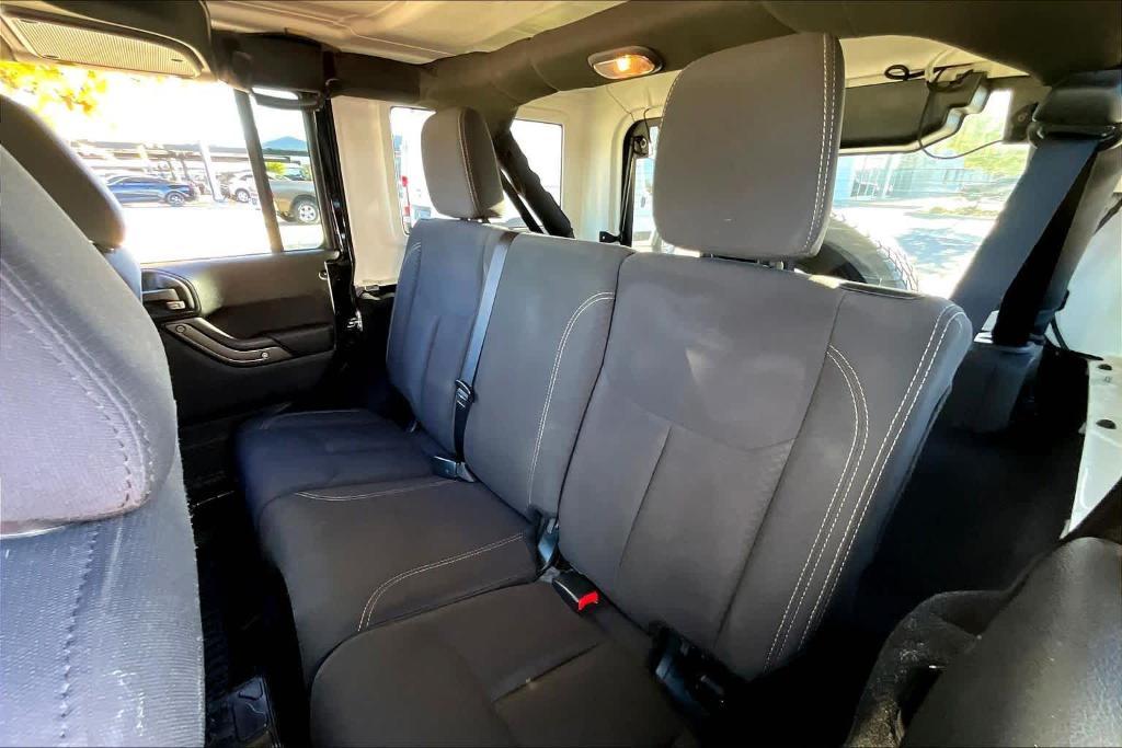 used 2018 Jeep Wrangler JK Unlimited car, priced at $19,020