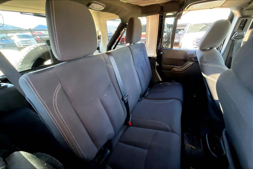 used 2018 Jeep Wrangler JK Unlimited car, priced at $19,020