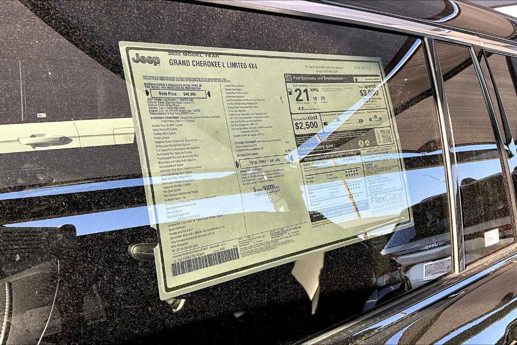 new 2025 Jeep Grand Cherokee L car, priced at $41,589