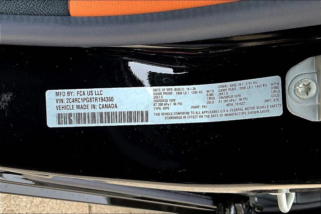 new 2026 Chrysler Pacifica car, priced at $49,260