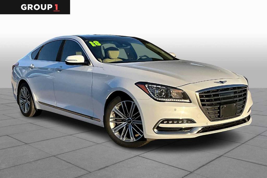 used 2018 Genesis G80 car, priced at $23,561