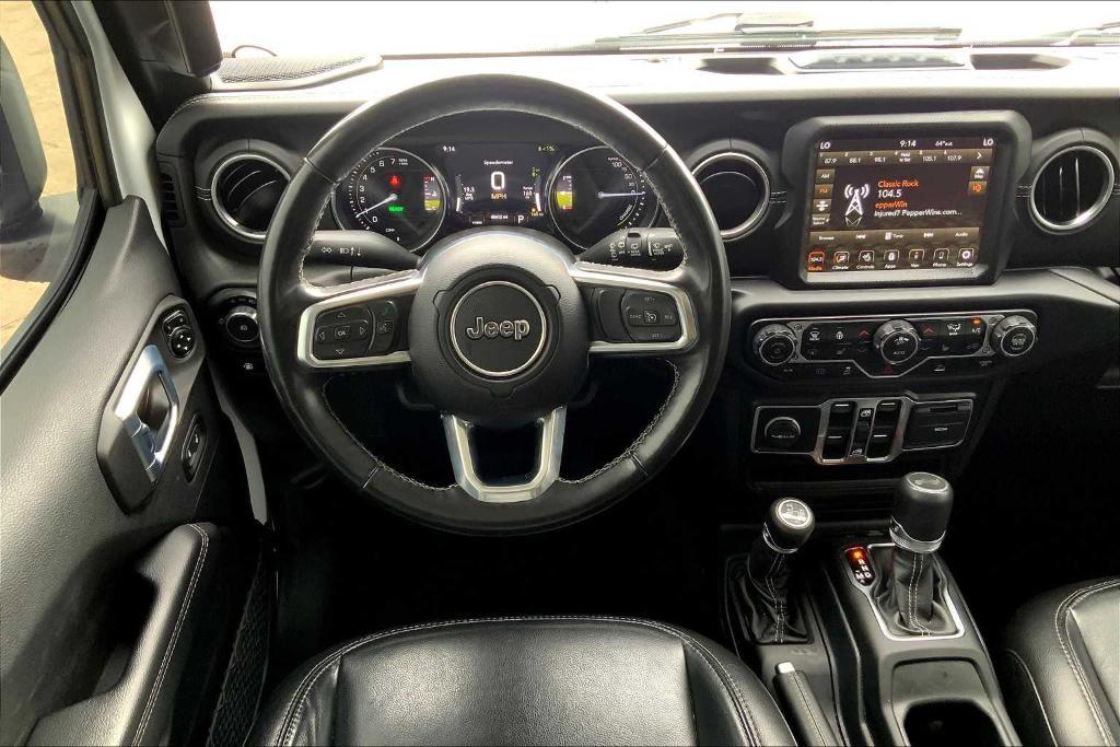 used 2021 Jeep Wrangler Unlimited 4xe car, priced at $32,379
