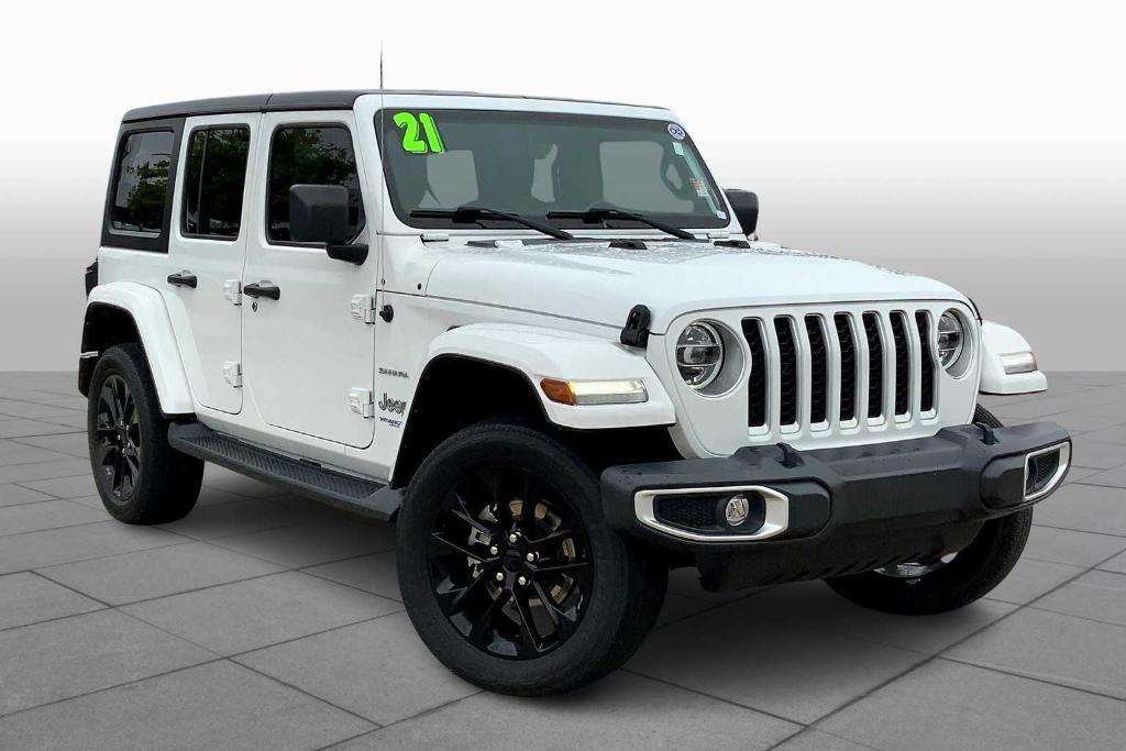 used 2021 Jeep Wrangler Unlimited 4xe car, priced at $32,379