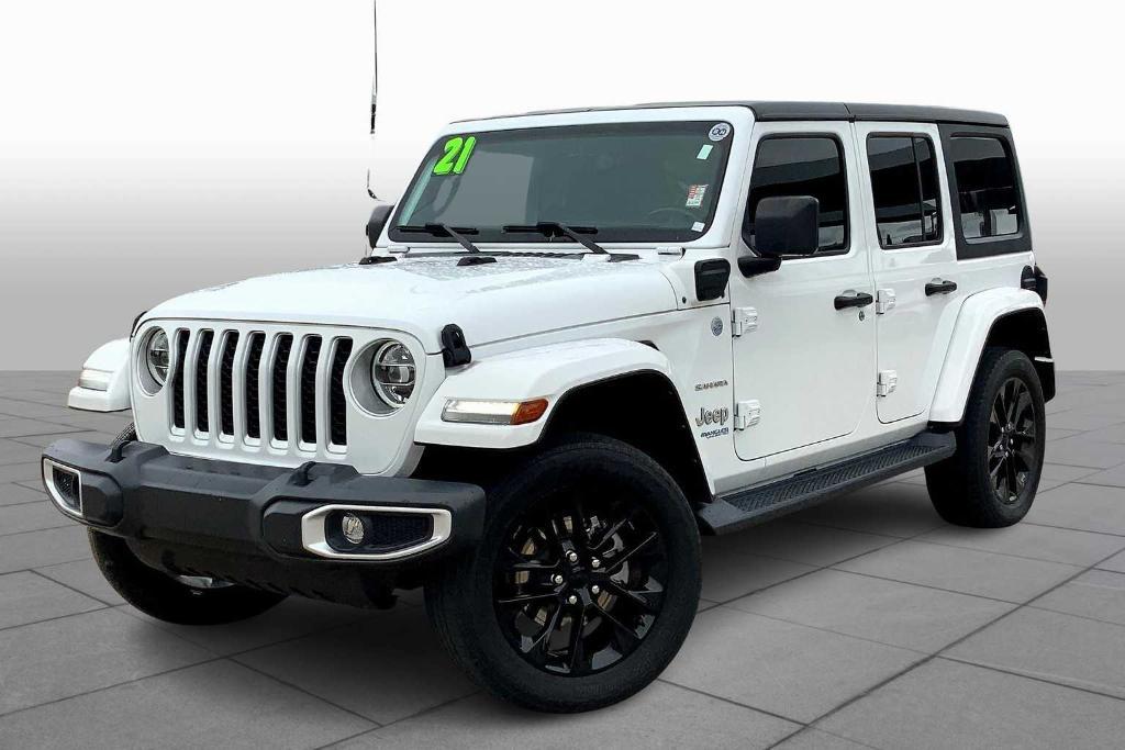 used 2021 Jeep Wrangler Unlimited 4xe car, priced at $32,379