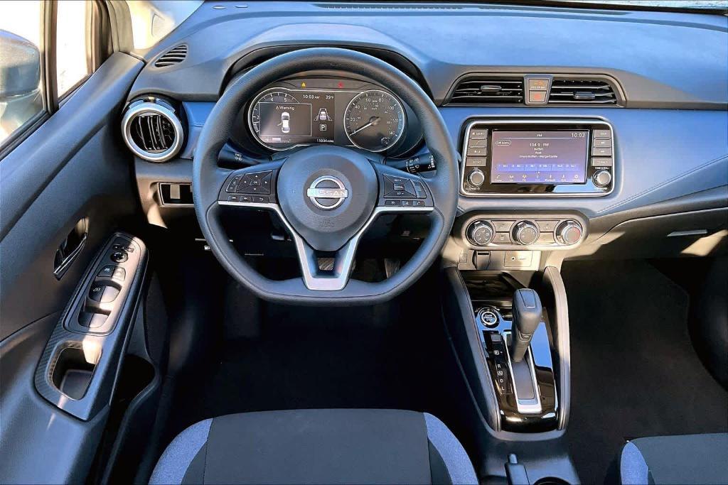 used 2025 Nissan Versa car, priced at $18,201