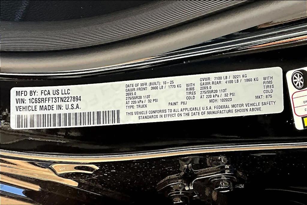 new 2026 Ram 1500 car, priced at $54,555