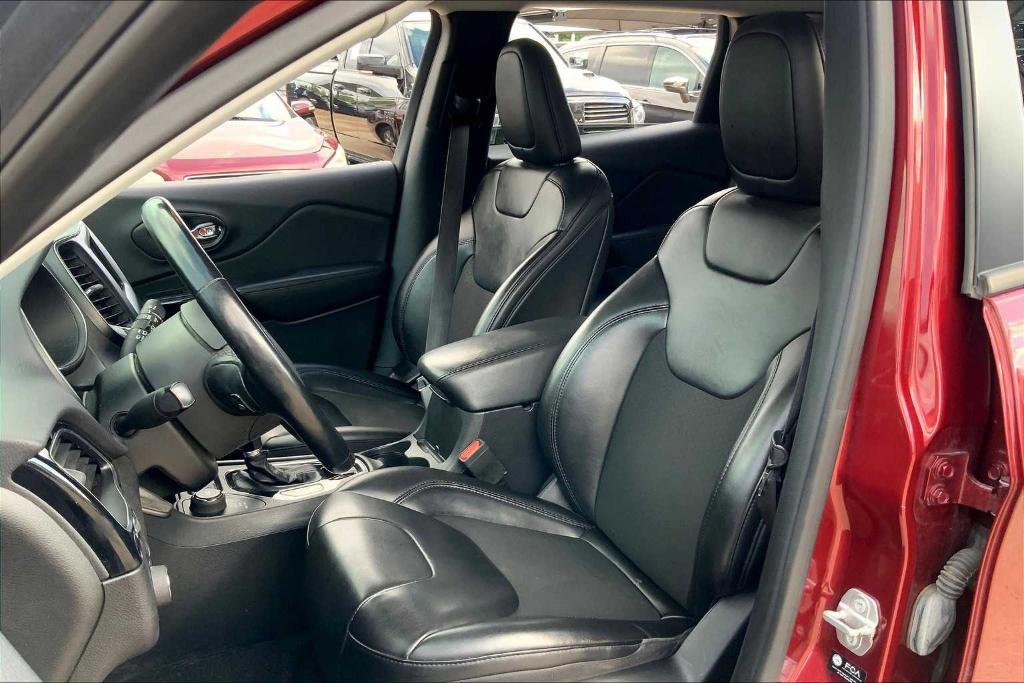 used 2021 Jeep Cherokee car, priced at $16,431