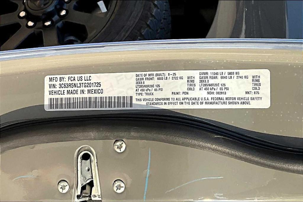 new 2026 Ram 2500 car, priced at $82,299