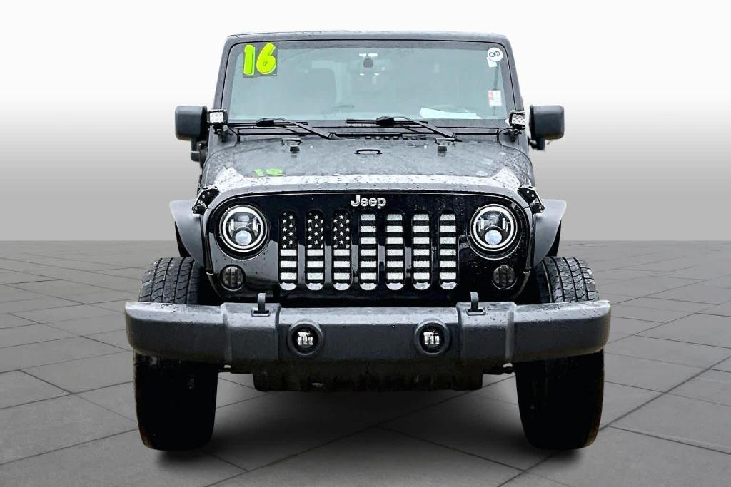 used 2016 Jeep Wrangler car, priced at $19,473