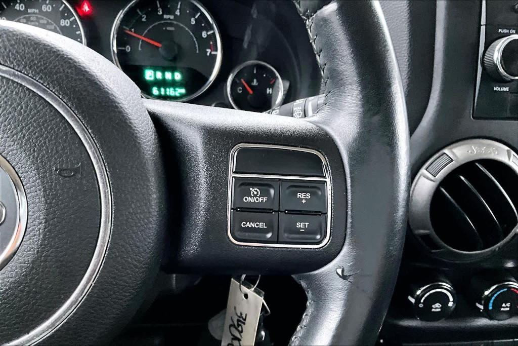 used 2016 Jeep Wrangler car, priced at $19,473