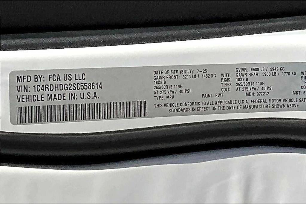 new 2025 Dodge Durango car, priced at $29,641