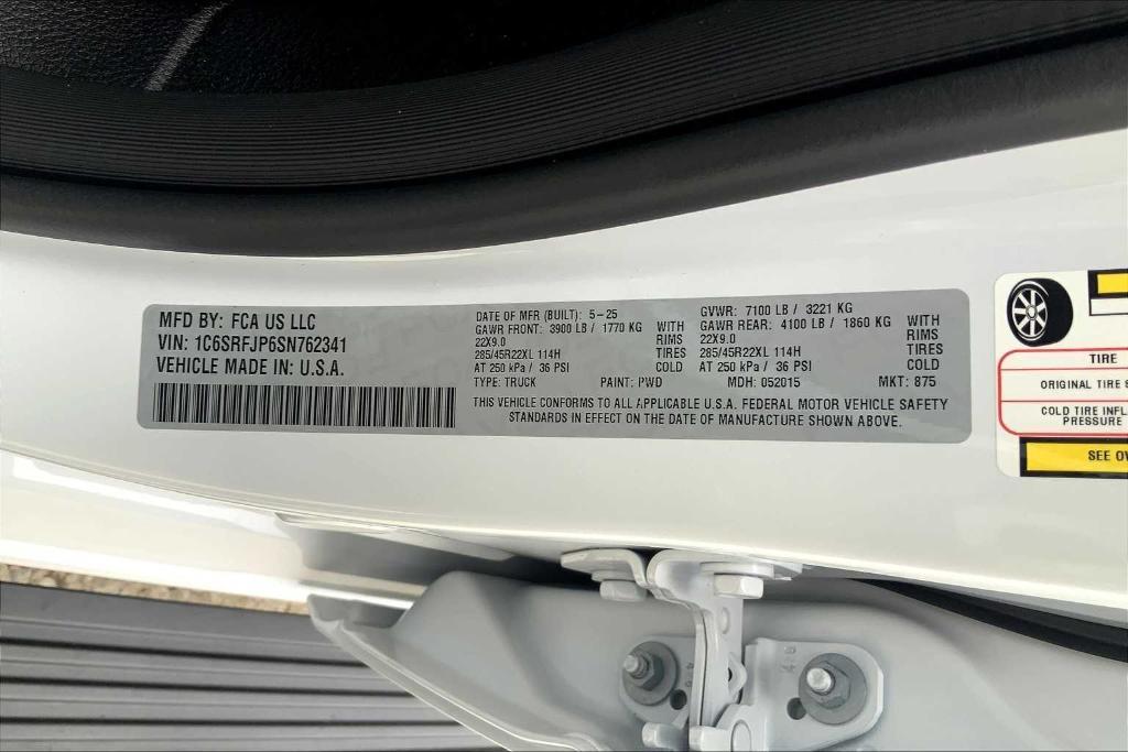 new 2025 Ram 1500 car, priced at $62,011