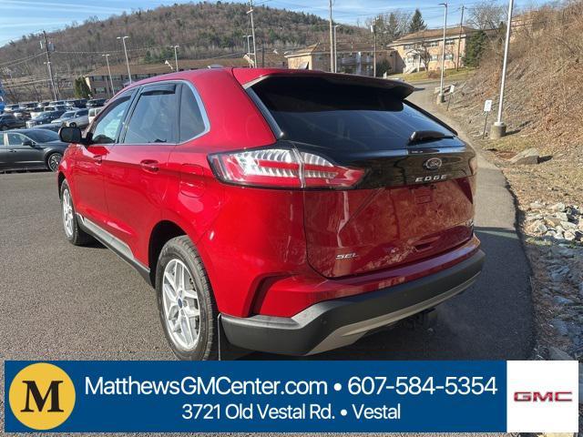 used 2021 Ford Edge car, priced at $25,427