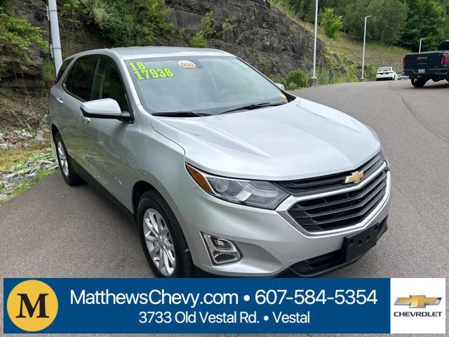 used 2018 Chevrolet Equinox car, priced at $17,938