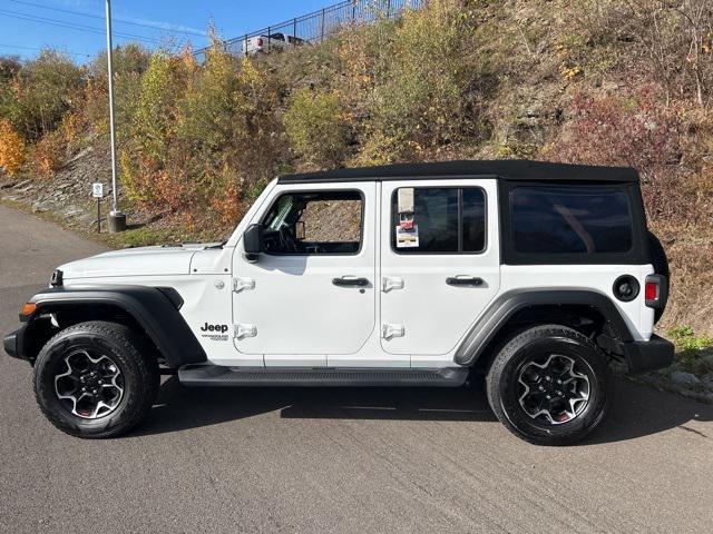 used 2021 Jeep Wrangler Unlimited car, priced at $27,954