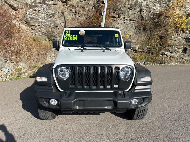 used 2021 Jeep Wrangler Unlimited car, priced at $27,954