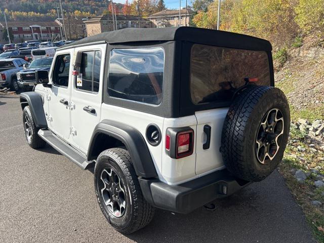 used 2021 Jeep Wrangler Unlimited car, priced at $27,954