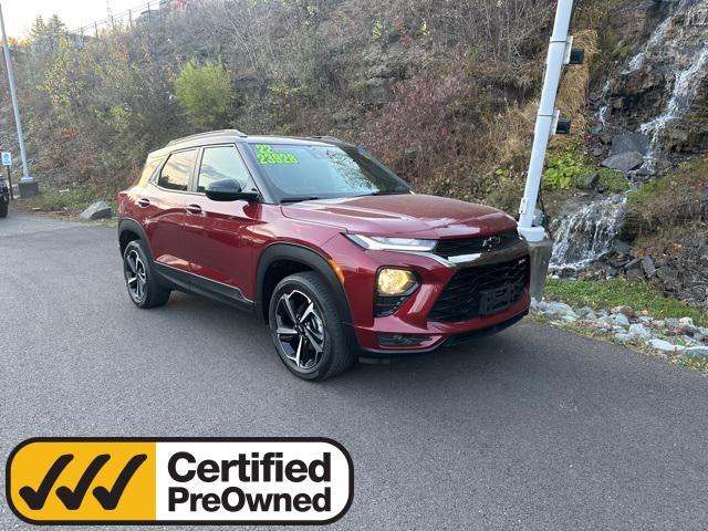 used 2022 Chevrolet TrailBlazer car, priced at $23,928