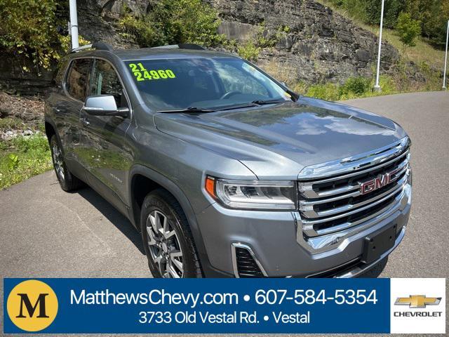 used 2021 GMC Acadia car, priced at $24,960