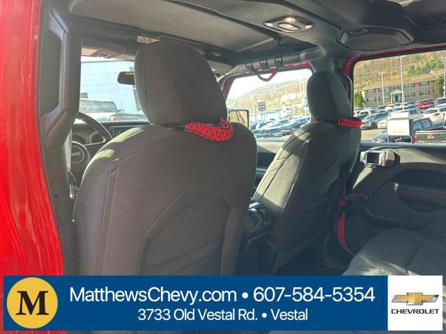 used 2021 Jeep Wrangler Unlimited car, priced at $33,927
