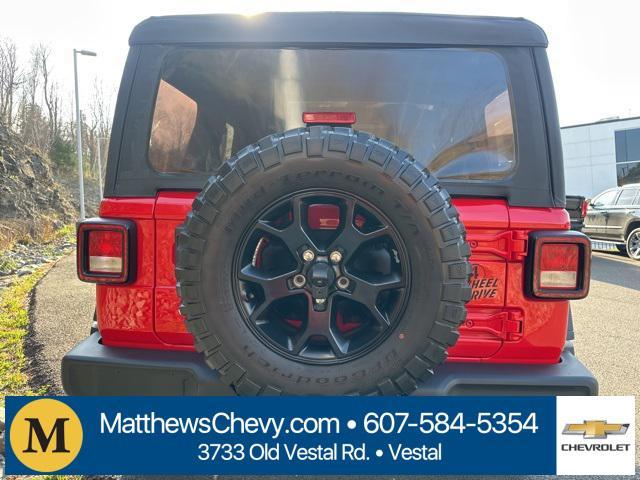 used 2021 Jeep Wrangler Unlimited car, priced at $33,927